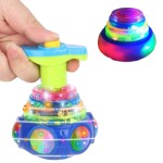 Gyroscope Toy - Glowing Music Spinning