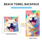 Beach Towel - Microfiber Foldable