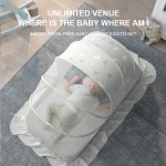 Kids Mosquito Net Manufacturer - OEM Folding Baby Crib Netting Laced Mesh