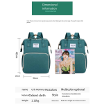 Diaper Backpack Manufacturer - OEM Large Capacity Multi Function Oxford Cloth