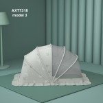 Kids Mosquito Net Manufacturer - OEM Folding Baby Crib Netting Laced Mesh