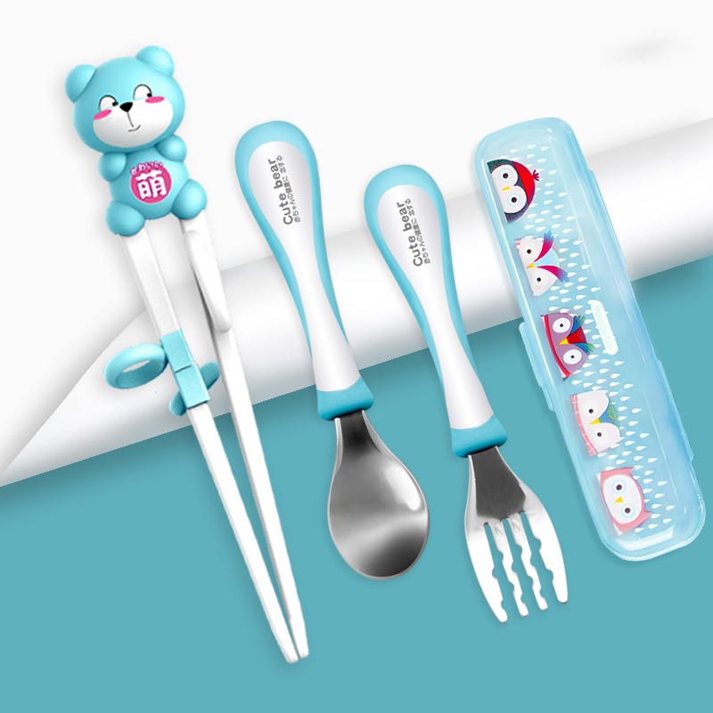 Baby Cutlery Set Manufacturer - OEM Silicone Children Training Chopsticks