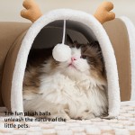 Cat Bed Cave Supplier - Factory Direct Winter Memory Foam Tunnel