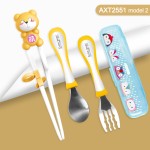 Baby Cutlery Set Manufacturer - OEM Silicone Children Training Chopsticks