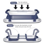 Baby Bath Tub Set Supplier - OEM Plastic Silicone Foldable Large Square