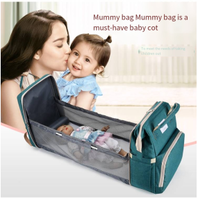 Diaper Backpack Manufacturer - Factory Sales Multifunctional Travel Crib Bag