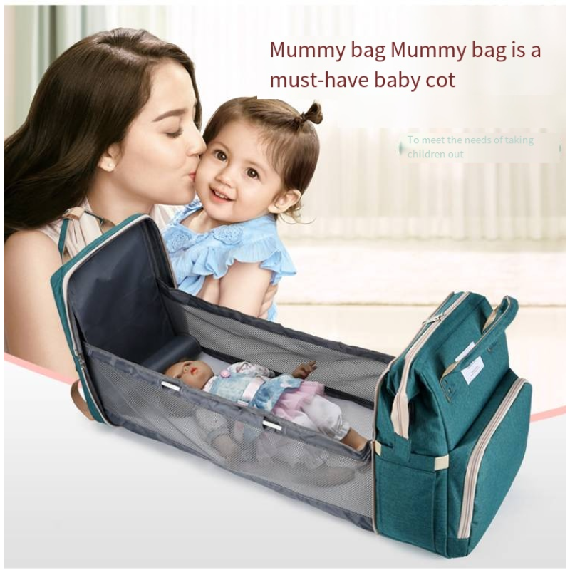 Diaper Backpack Manufacturer - Factory Sales Multifunctional Travel Crib Bag
