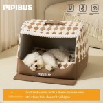 Cat Dog Bed Manufacturer - OEM Plush Semi-closed Sponge Nests