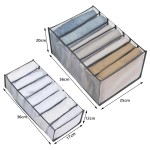 Jeans Storage Box Supplier - OEM Clothes Organizer Underwear Storage Box