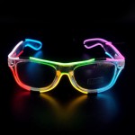 Led EL Glasses Supplier - OEM Best Selling Flashing Light up Sunglasses