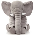 Plush Elephant Toy Supplier - Wholesale 30/40/60cm Baby Sleeping Pillow Doll