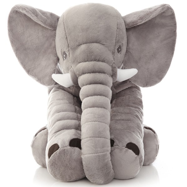 Plush Elephant Toy Supplier - Wholesale 30/40/60cm Baby Sleeping Pillow Doll