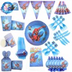 Party Cutlery Set Supplier - OEM Cartoon Sticky Birthday Decoration