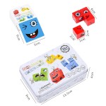 Wooden Building Blocks Supplier - OEM Children's Early Education Face-changing Cube
