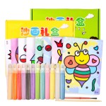 Sand Painting Set Supplier - OEM DIY Handmade Color Sand Educational Toy
