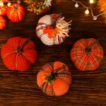 Halloween Pumpkin Decoration Supplier - OEM Cartoon Colorful Fabric Table Ornaments