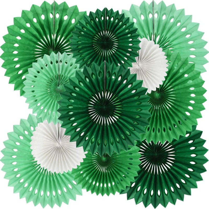 Paper Fan Supplier - OEM White Paper Fan Party Decorations