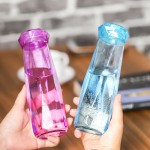 Gem Water Bottle Supplier - Wholesale Crystal Infused 500ml Glass Bottle