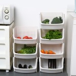 Kitchen Storage Rack Manufacturer - OEM Plastic Multi Functional Organizer Basket