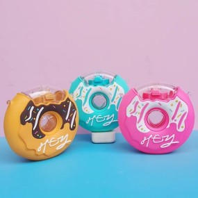 Children's Water Cup Manufacturer - OEM Creative Cute Donut Shaped Hanging Bottle