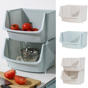Kitchen Storage Rack Manufacturer - OEM Plastic Multi Functional Organizer Basket