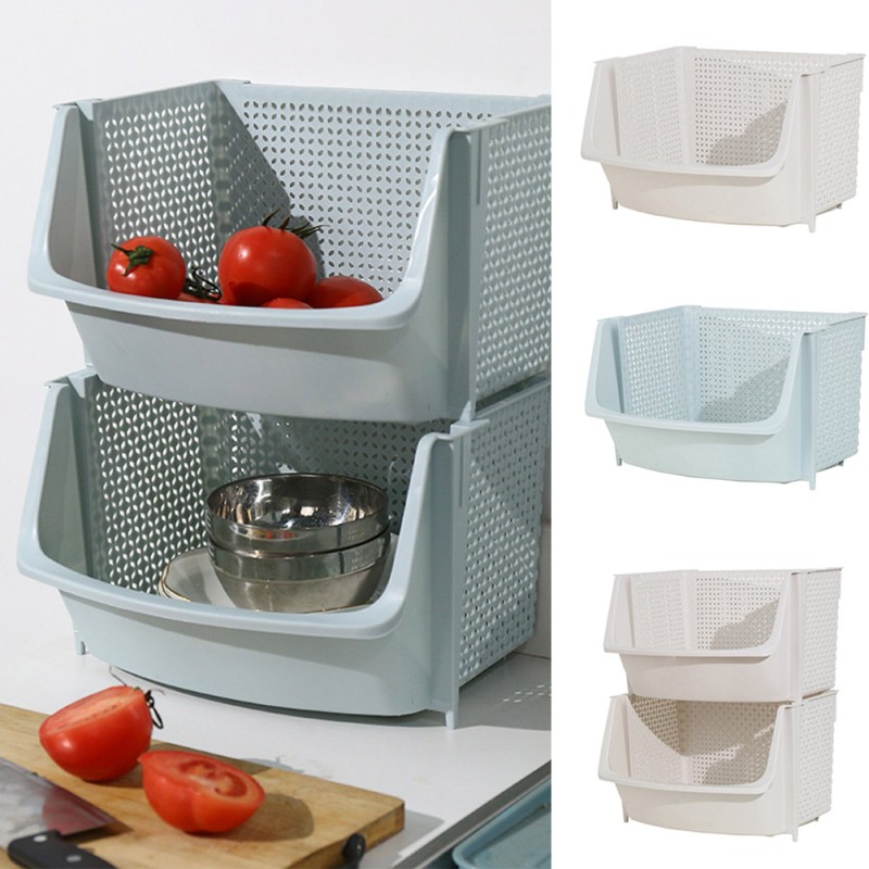 Kitchen Storage Rack Manufacturer - OEM Plastic Multi Functional Organizer Basket