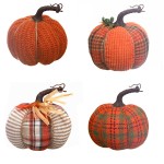 Halloween Pumpkin Decoration Supplier - OEM Cartoon Colorful Fabric Table Ornaments