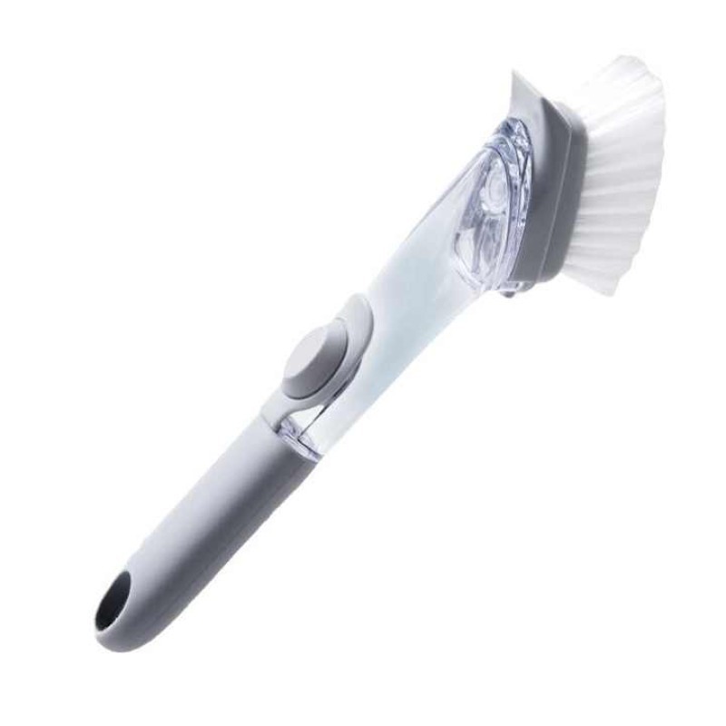 Kitchen Cleaning Brush Supplier - OEM 2025 Long Handle with Dish Soap Set