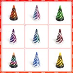 3D Fidget Toys Manufacturer - OEM Plastic Helix Nut Spiral Cone Toy