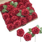 PE Foam Flowers Manufacturer - OEM Artificial Real Touch Roses for DIY