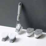 Kitchen Cleaning Brush Supplier - OEM 2025 Long Handle with Dish Soap Set