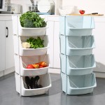 Kitchen Storage Rack Manufacturer - OEM Plastic Multi Functional Organizer Basket