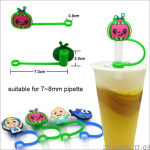 Silicone Straw Topper Manufacturer - OEM Custom Charm Cover for Tumblers