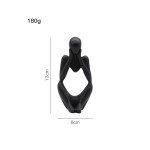 Home Decor Resin Supplier - OEM Indoor Black White Gold Decoration