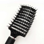 Scalp Massage Comb Supplier - OEM Women's Boar Bristle Detangling Brush