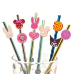 Straw Charms Manufacturer - OEM Concha Topper for Tumblers Wholesale