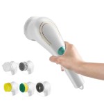 Electric Spin Scrubber Manufacturer - OEM Cordless Power Bathroom Bathtub Brush