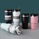 Insulated Coffee Mug Manufacturer - OEM Stainless Steel Tumbler with Straw