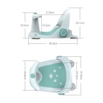 Infant Bathtub Seat Manufacturer - OEM Adjustable Backrest Non Slip Shower Seat
