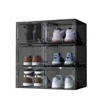 Plastic Shoe Box Supplier - OEM Shoe Display Case Storage Box