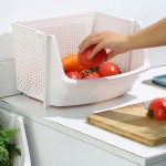 Kitchen Storage Rack Manufacturer - OEM Plastic Multi Functional Organizer Basket