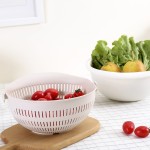 Plastic Drain Basket Supplier - OEM Kitchen Storage Basket