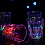 Led Party Cups Supplier - OEM Plastic Light up Glass Cup Display Stand