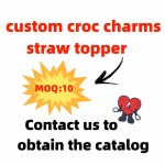 Straw Charms Manufacturer - OEM Concha Topper for Tumblers Wholesale