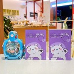 Plastic Water Bottle Supplier - OEM Cute Kids Bottle with Straw