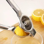 Manual Juicer Supplier - OEM Portable Orange Lemon Stainless Steel Squeezer