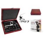 Wine Opener Gift Set Supplier - OEM Wooden Box Corkscrew Set Accessory