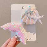 Hair Clip - Mermaid Glitter