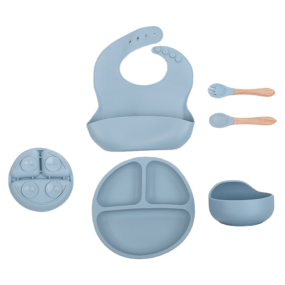 Baby Feeding Set - Silicone Bowl
