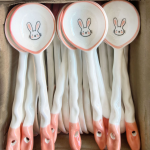 Ceramic Spoon - Cartoon Design